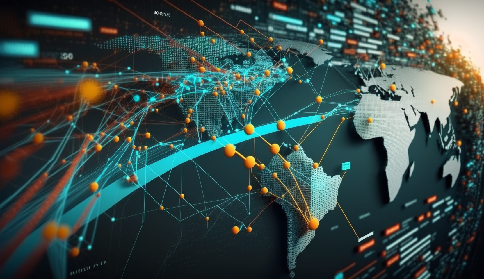 generated supply chain visualization